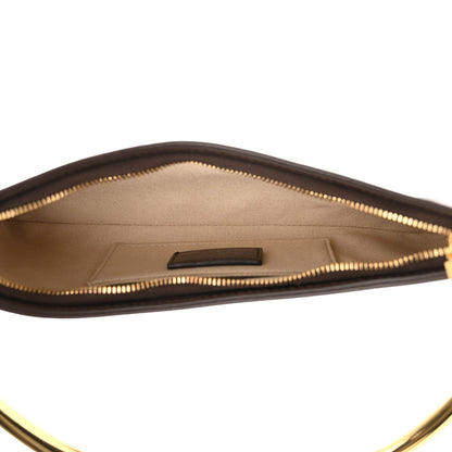 Jacquemus Smooth Calfskin Le Bisou Mousqueton Dark Brown 5 of 9