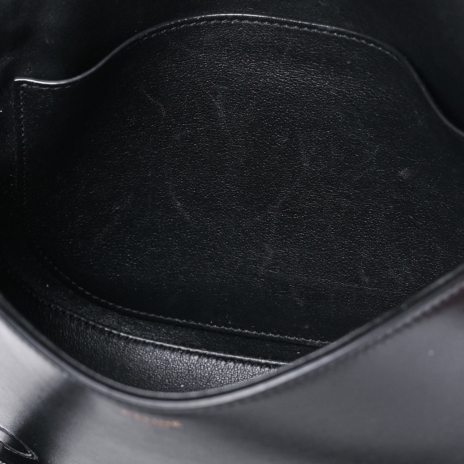 Celine Shiny Calfskin Medium Maillon Triomphe Black 14 of 16