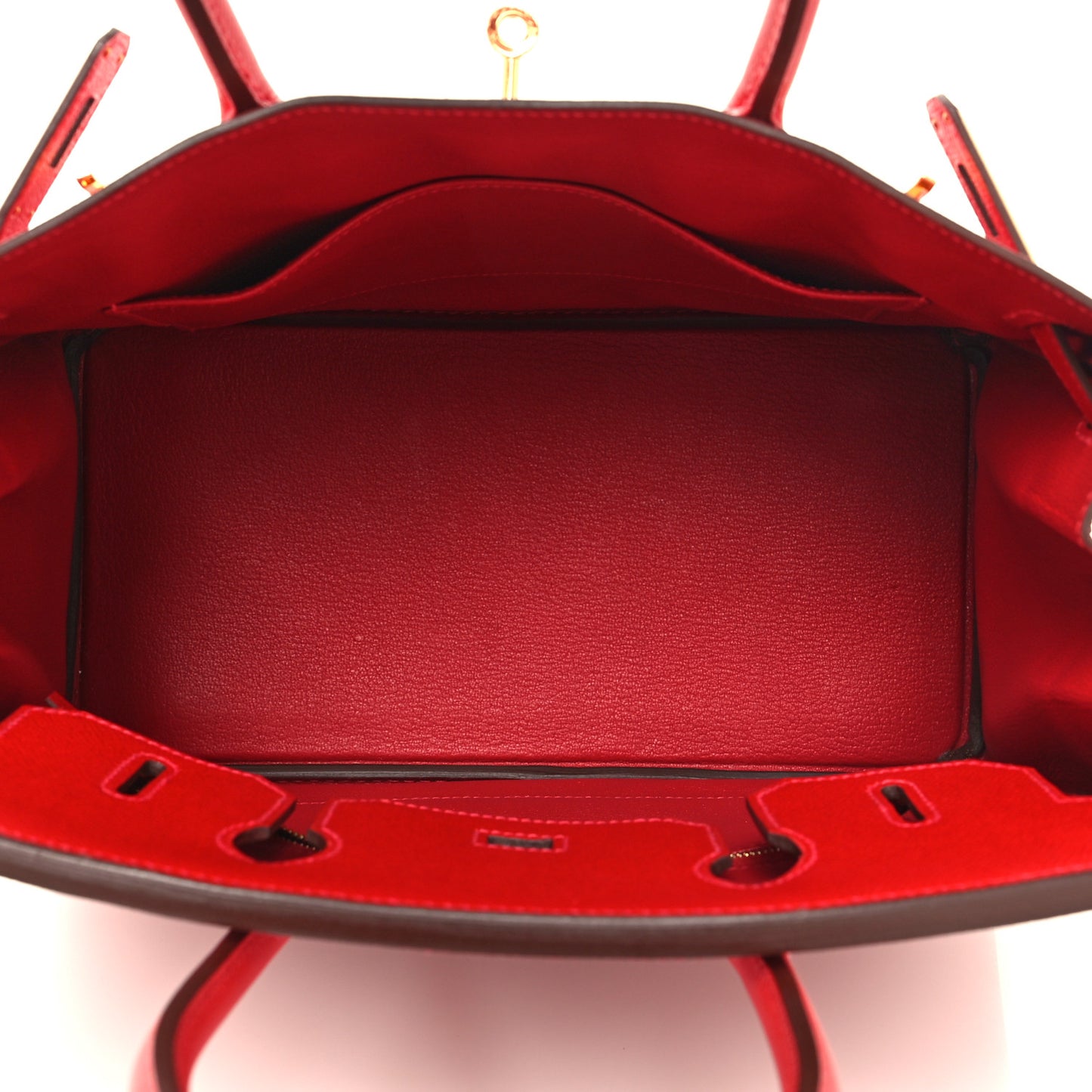 Epsom Birkin 30 Rouge Casaque
