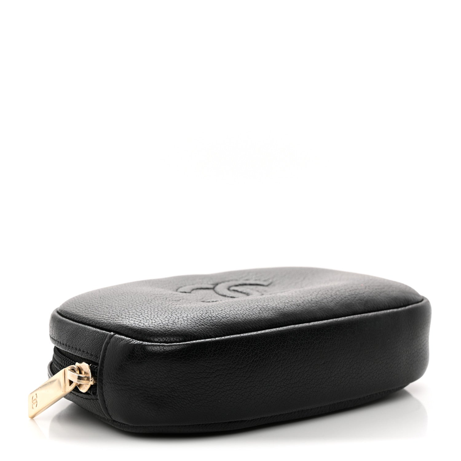 Chanel Goatskin CC Cosmetic Case Black 4 of 7