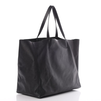 Celine Lambskin Horizontal Cabas Black 3 of 7