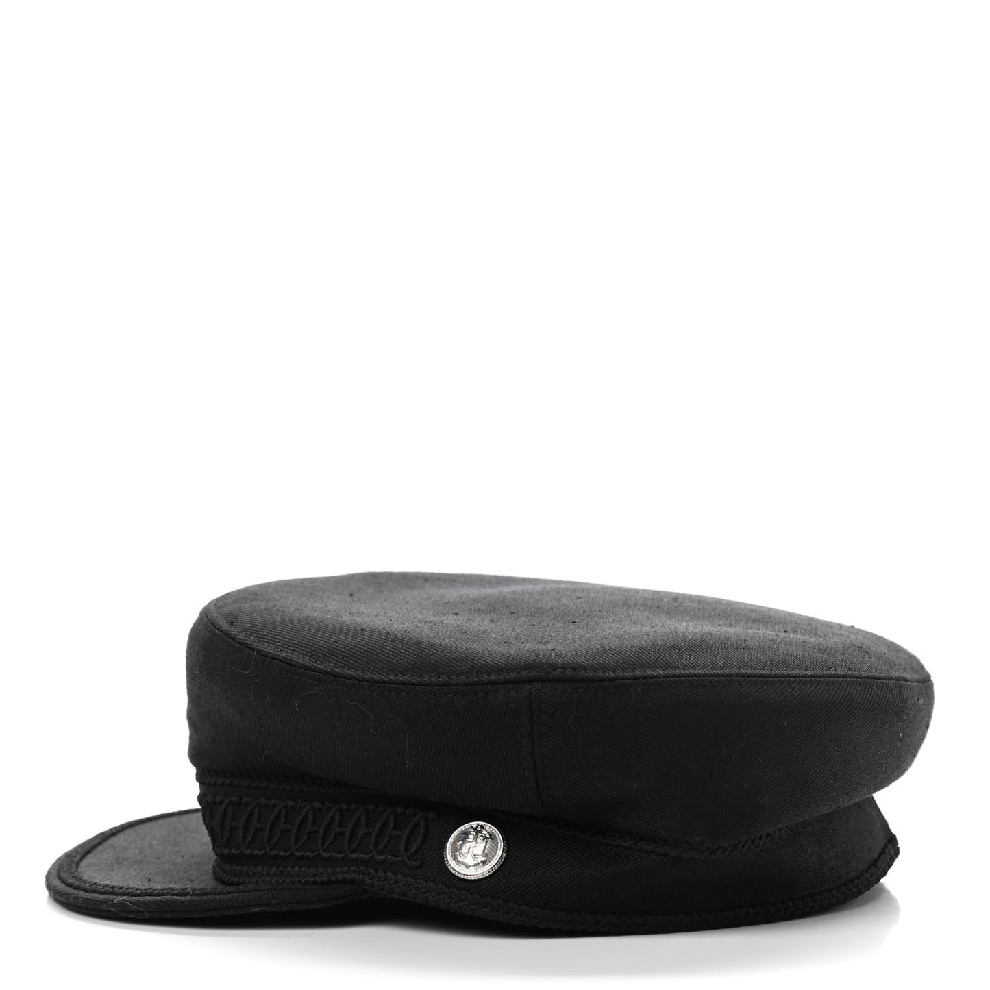 Double Linen Twill Cabourg Cap 59 Black