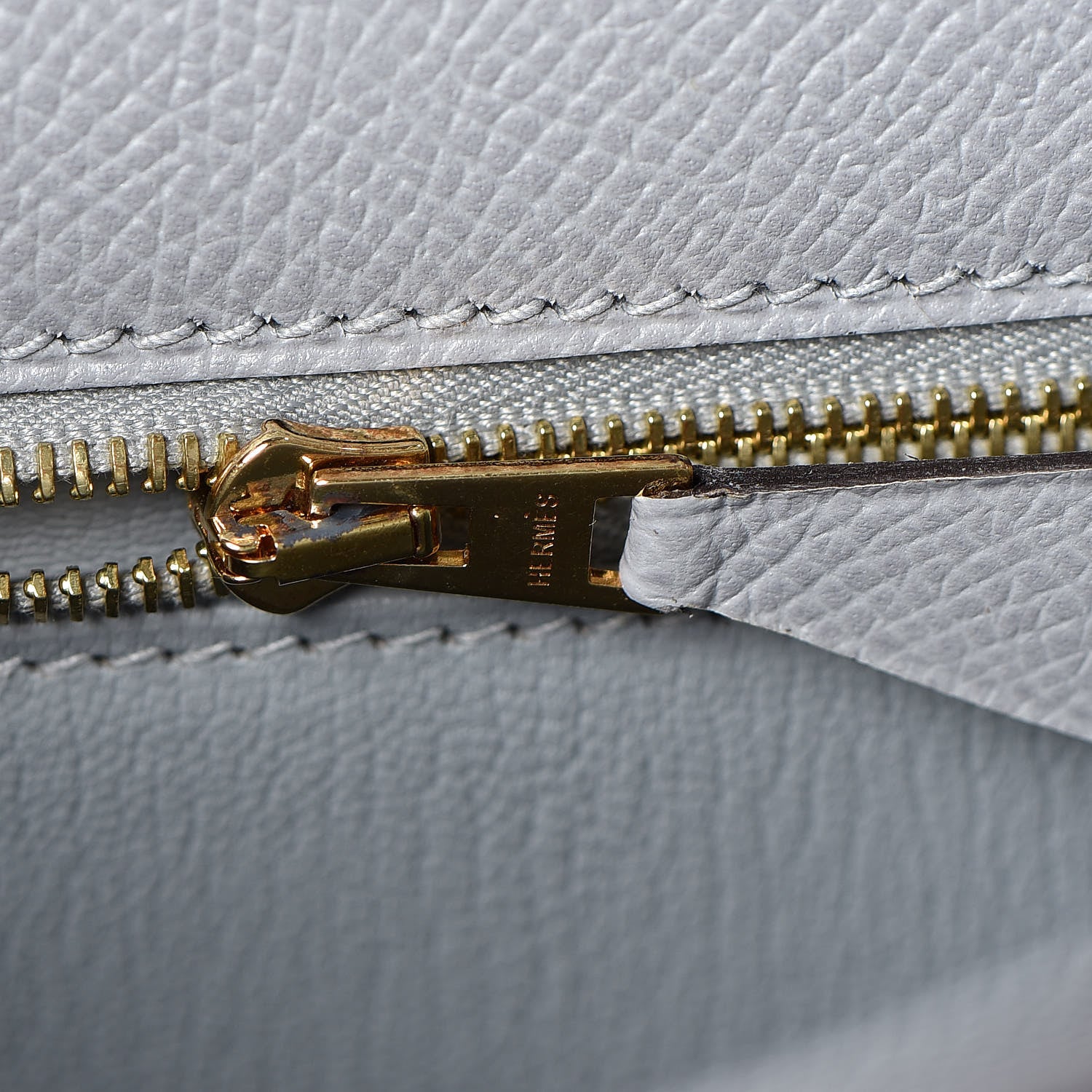 Hermes Epsom Kelly Sellier 28 Bleu Glacier 19 of 34