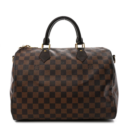 Louis Vuitton Damier Ebene Speedy Bandouliere 30 1 of 12