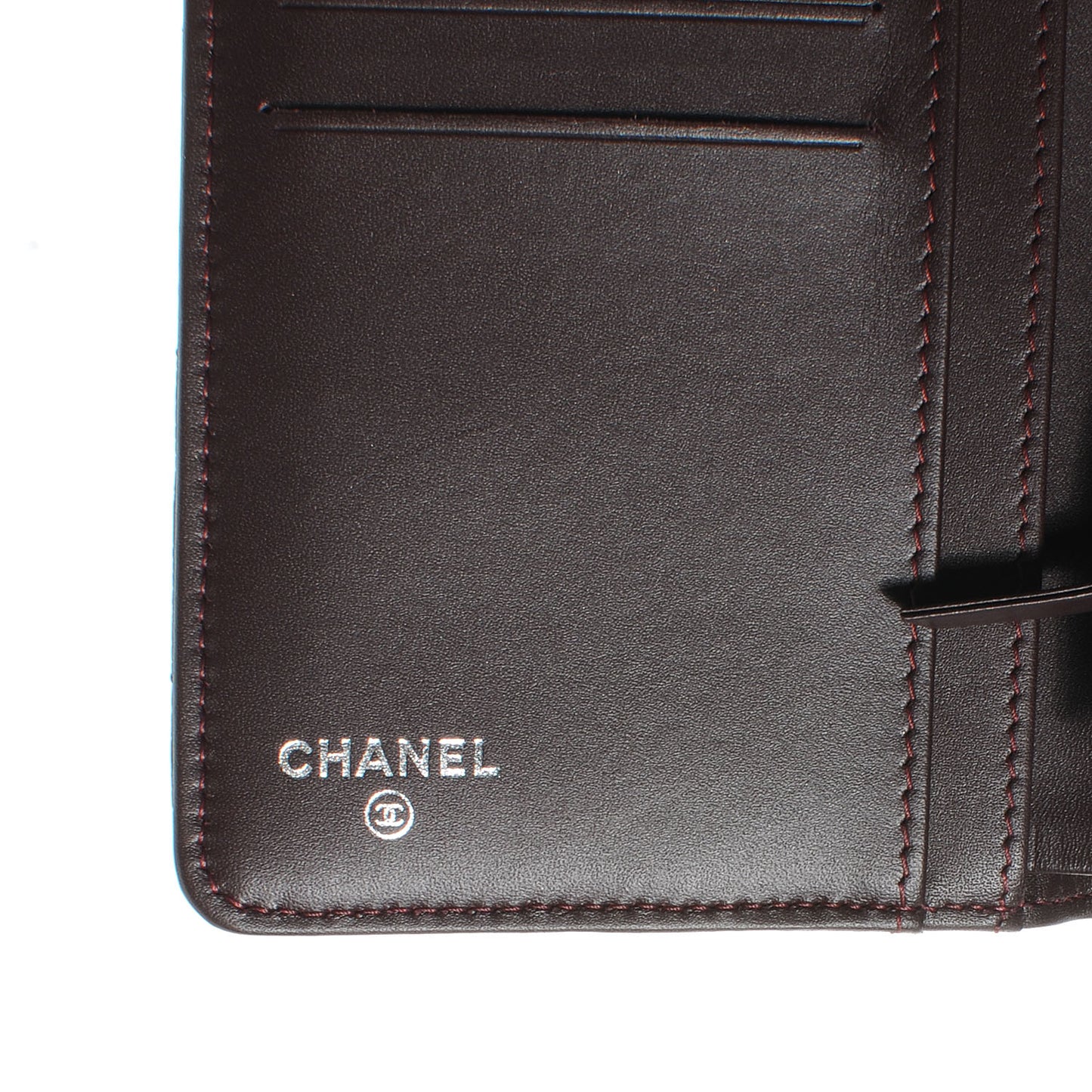 Caviar Quilted Yen Wallet Black