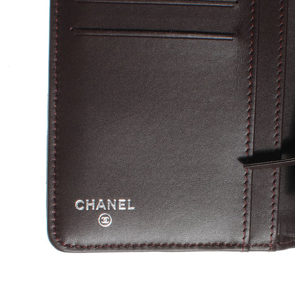 Chanel Caviar Quilted Yen Wallet Black 6 of 7