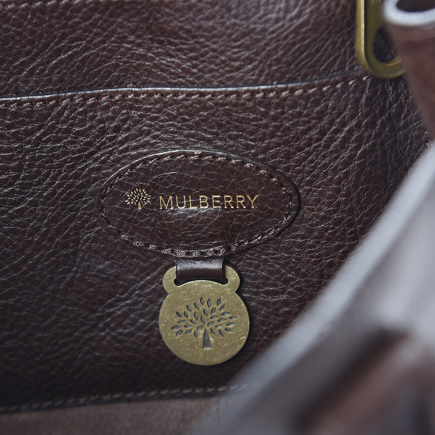 Mulberry Natural Leather Bayswater Chocolate 5 of 8