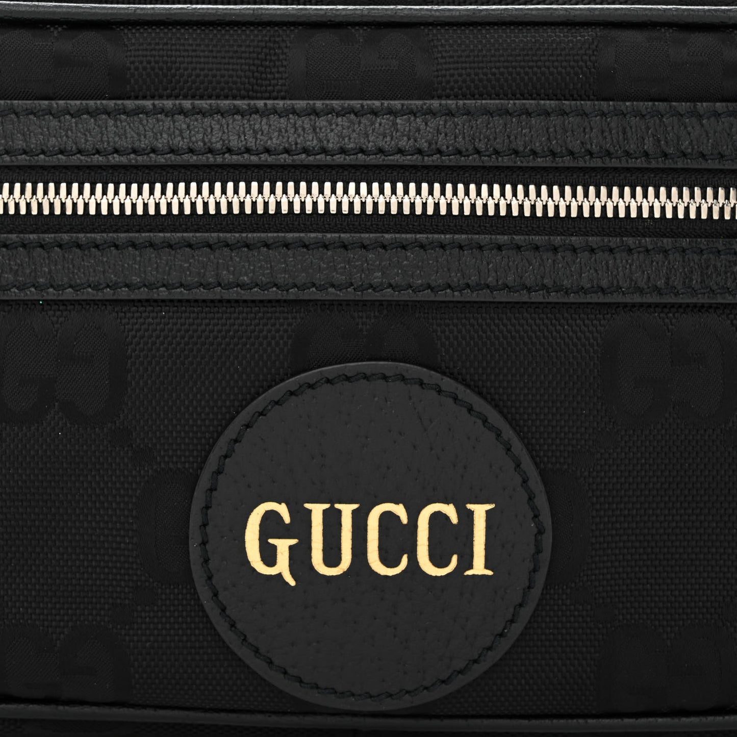 Econyl Nylon Monogram Off The Grid Belt Bag Black