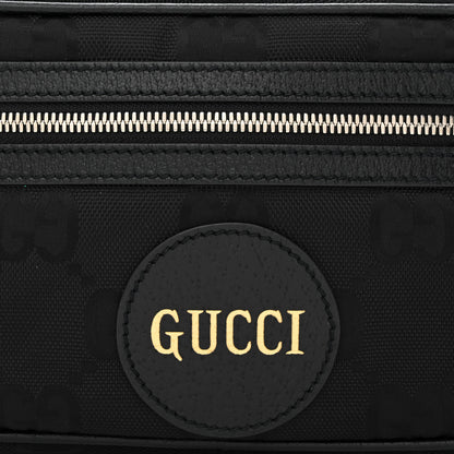 Gucci Econyl Nylon Monogram Off The Grid Belt Bag Black 10 of 12