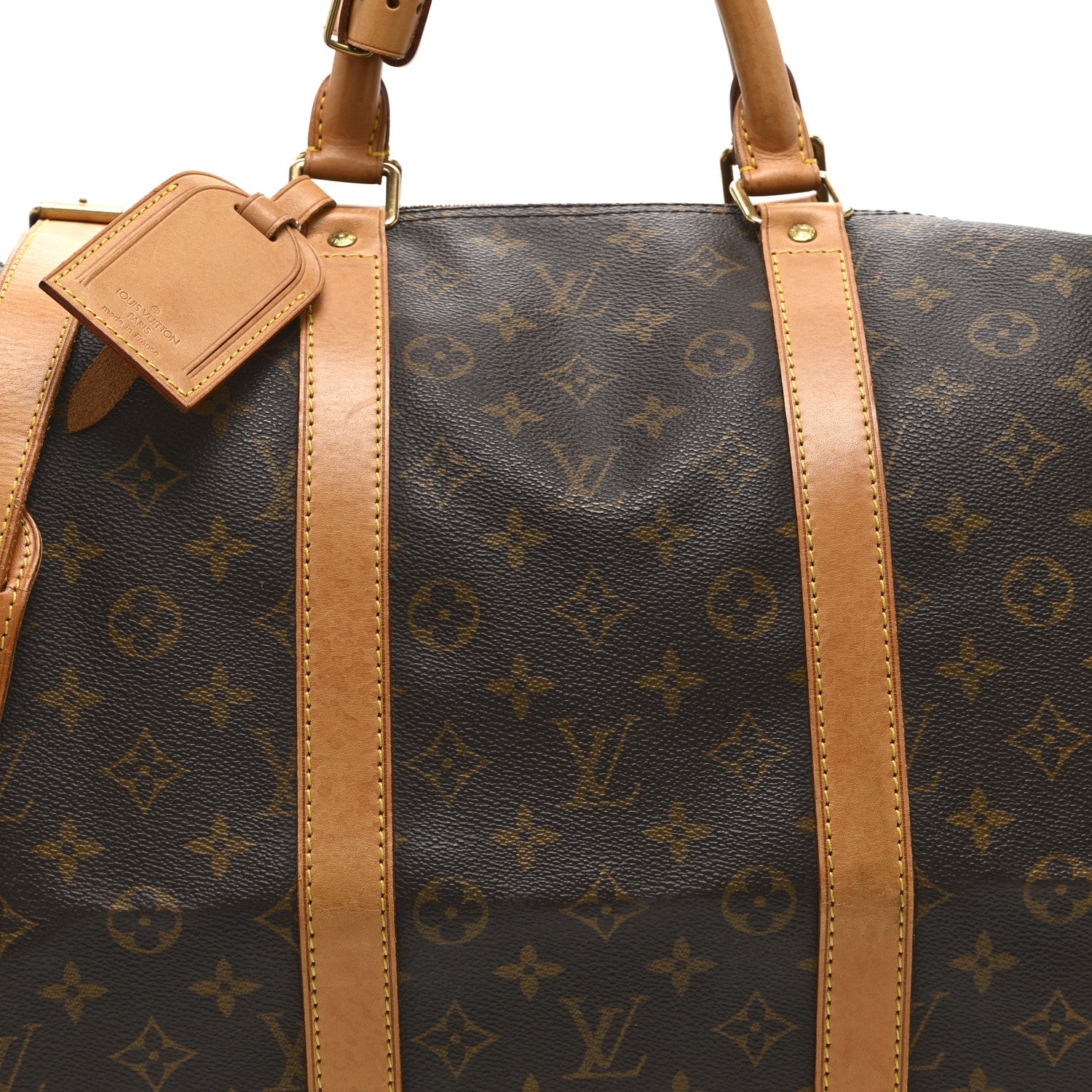 Louis Vuitton Monogram Keepall Bandouliere 55 7 of 9
