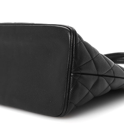 Chanel Caviar Quilted Medallion Tote Black 10 of 10