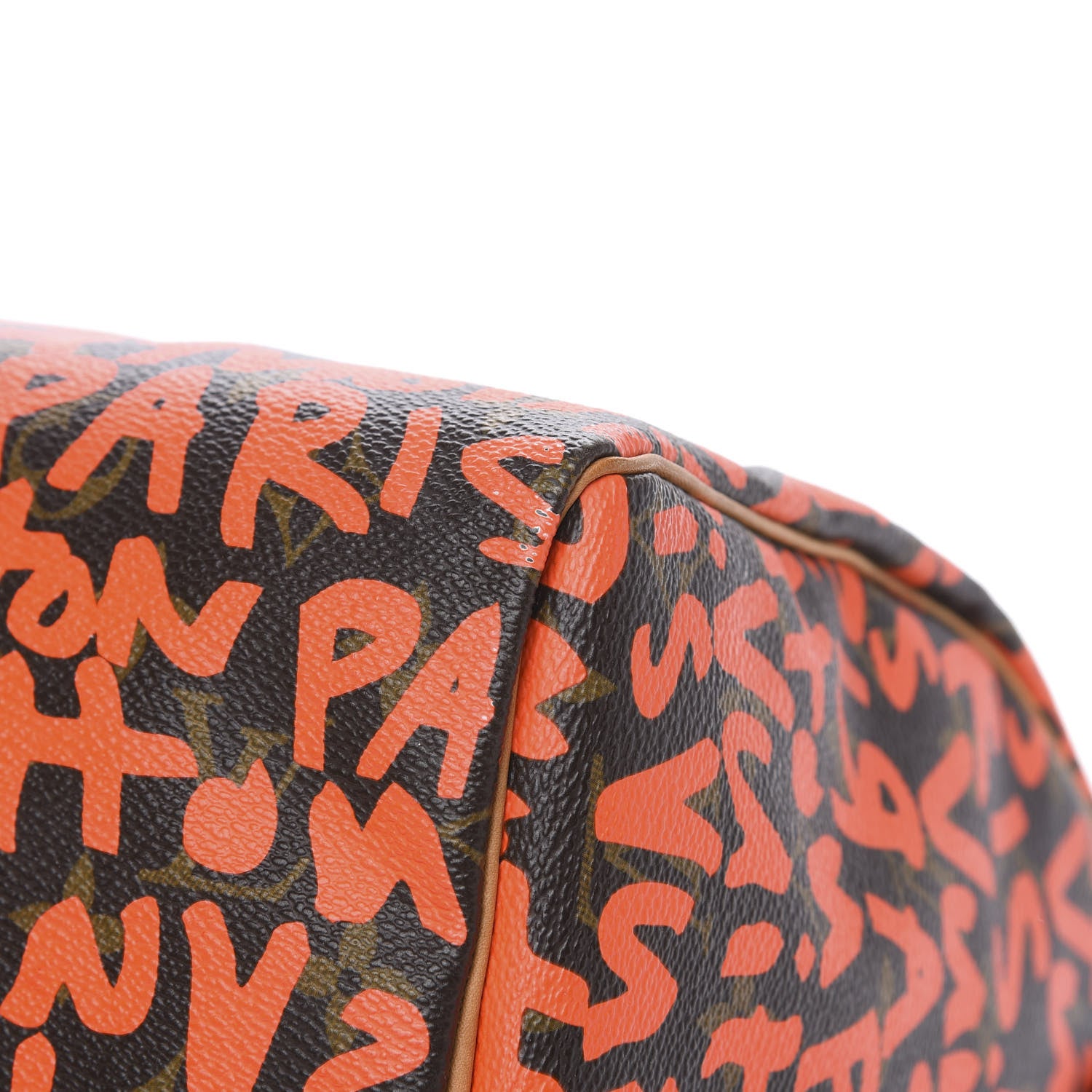 Louis Vuitton Monogram Graffiti Speedy 30 Orange 10 of 12