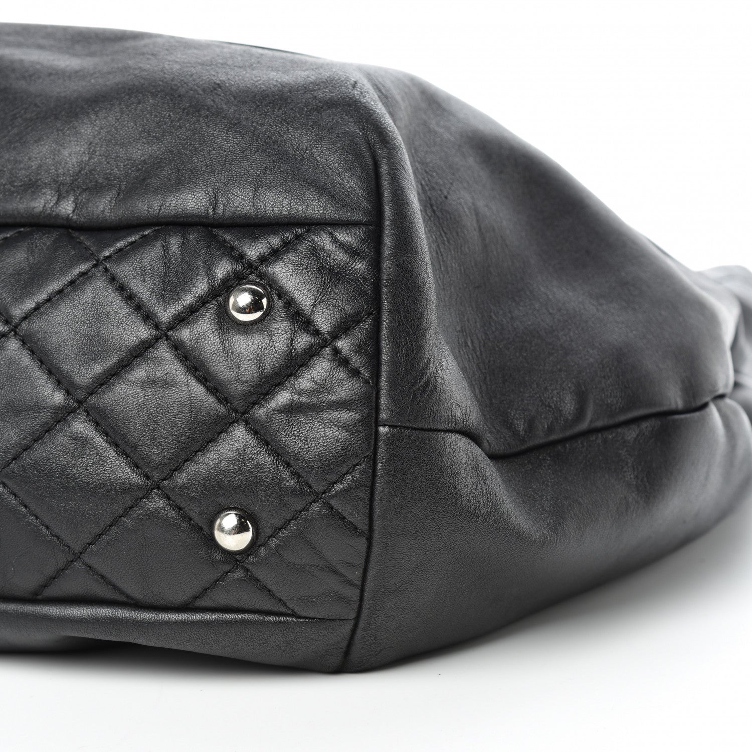 Chanel Calfskin Large Trianon Tote Black 12 of 12