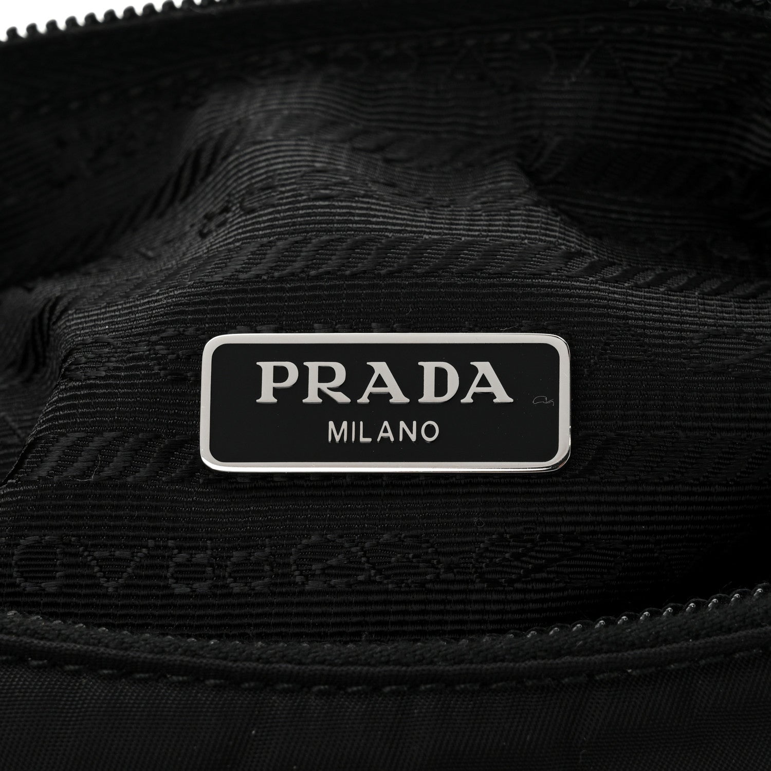 Prada Tessuto Nylon Mini Re-Edition 2000 Bag Black 6 of 11
