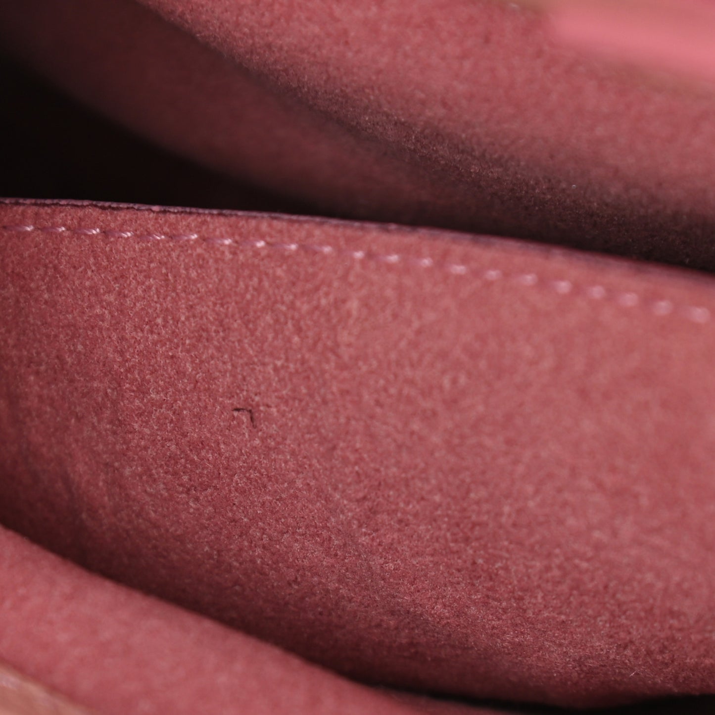 Tweed Mink Fur Sequin Mini Tote Pink Blush