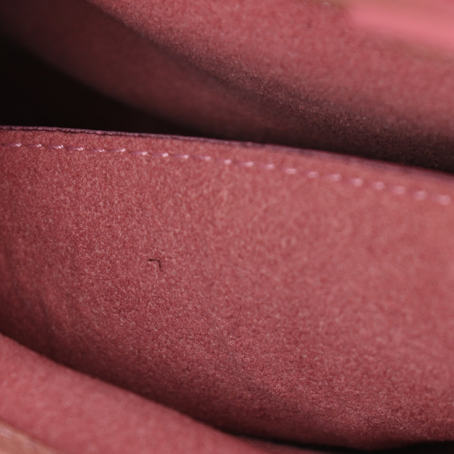 MCM Tweed Mink Fur Sequin Mini Tote Pink Blush 15 of 15