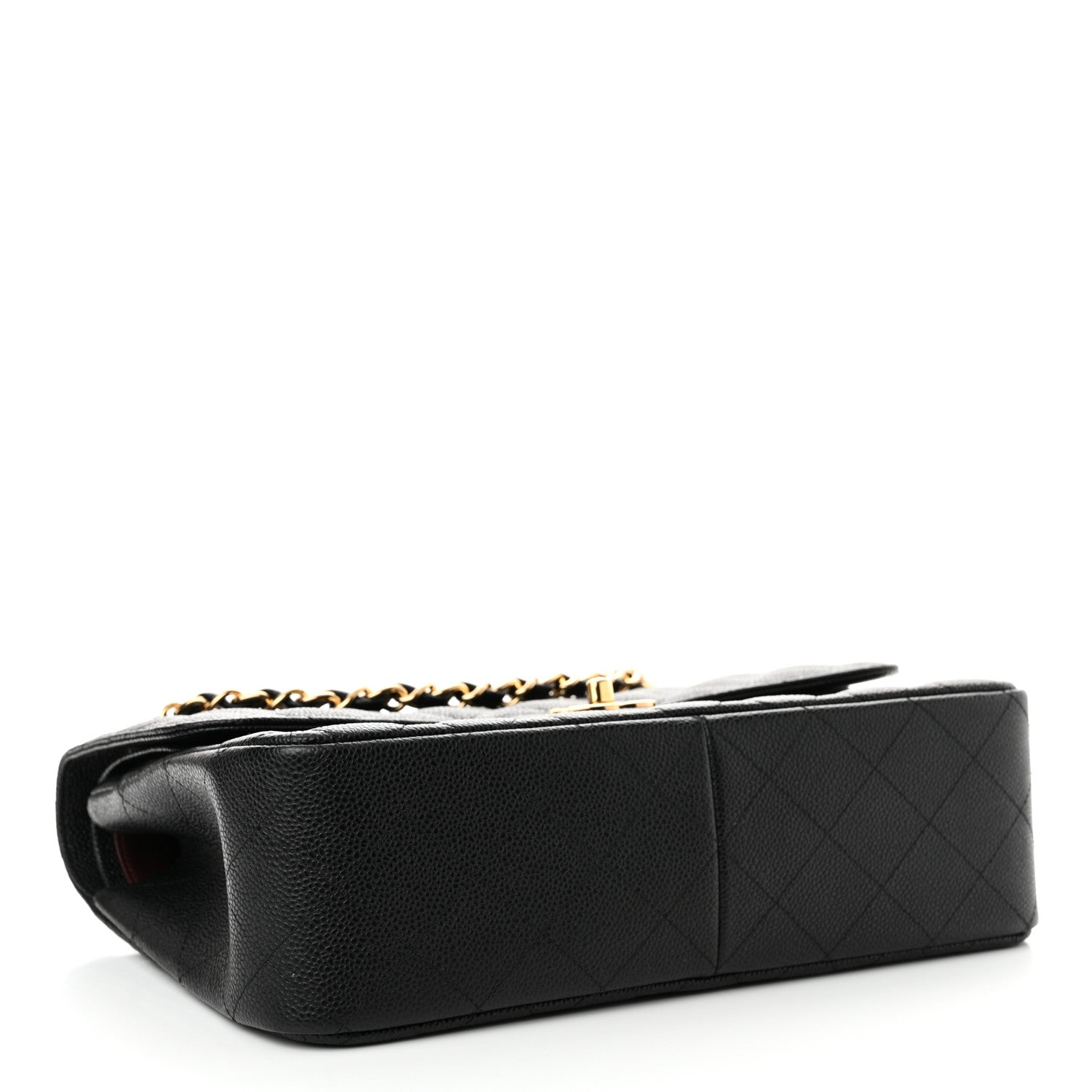 Chanel Caviar Quilted Jumbo Double Flap Black 4 of 14