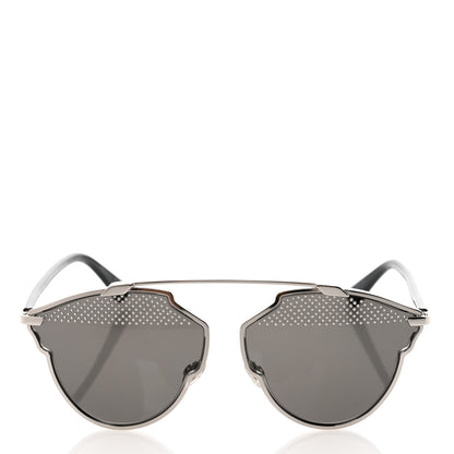Christian Dior Studded So Real Sunglasses Silver White 2 of 8