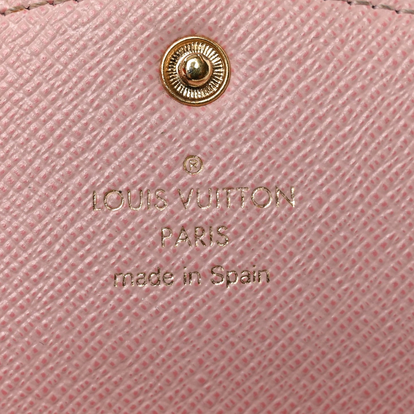 Damier Azur Rosalie Coin Purse Rose Ballerine