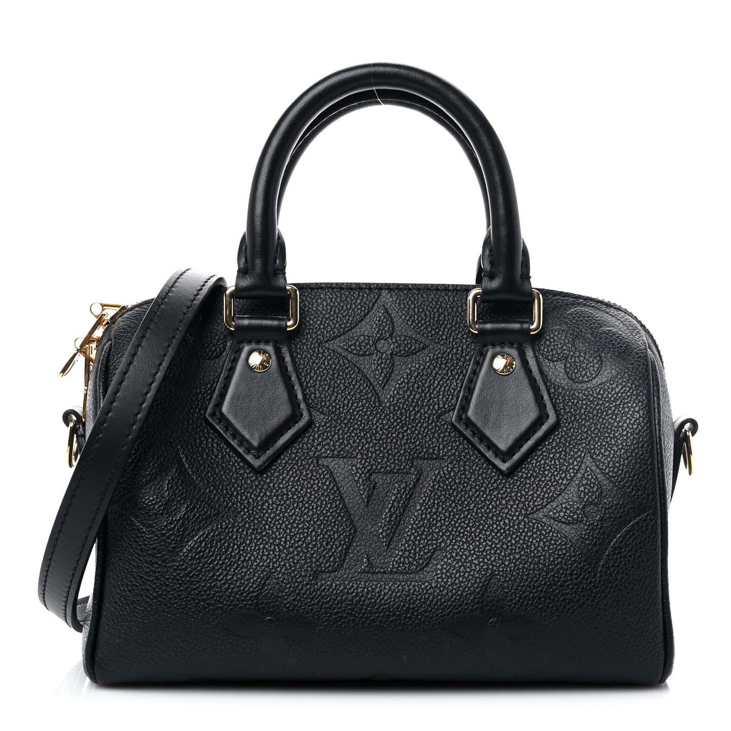 Empreinte Monogram Giant Speedy Bandouliere 20 Black
