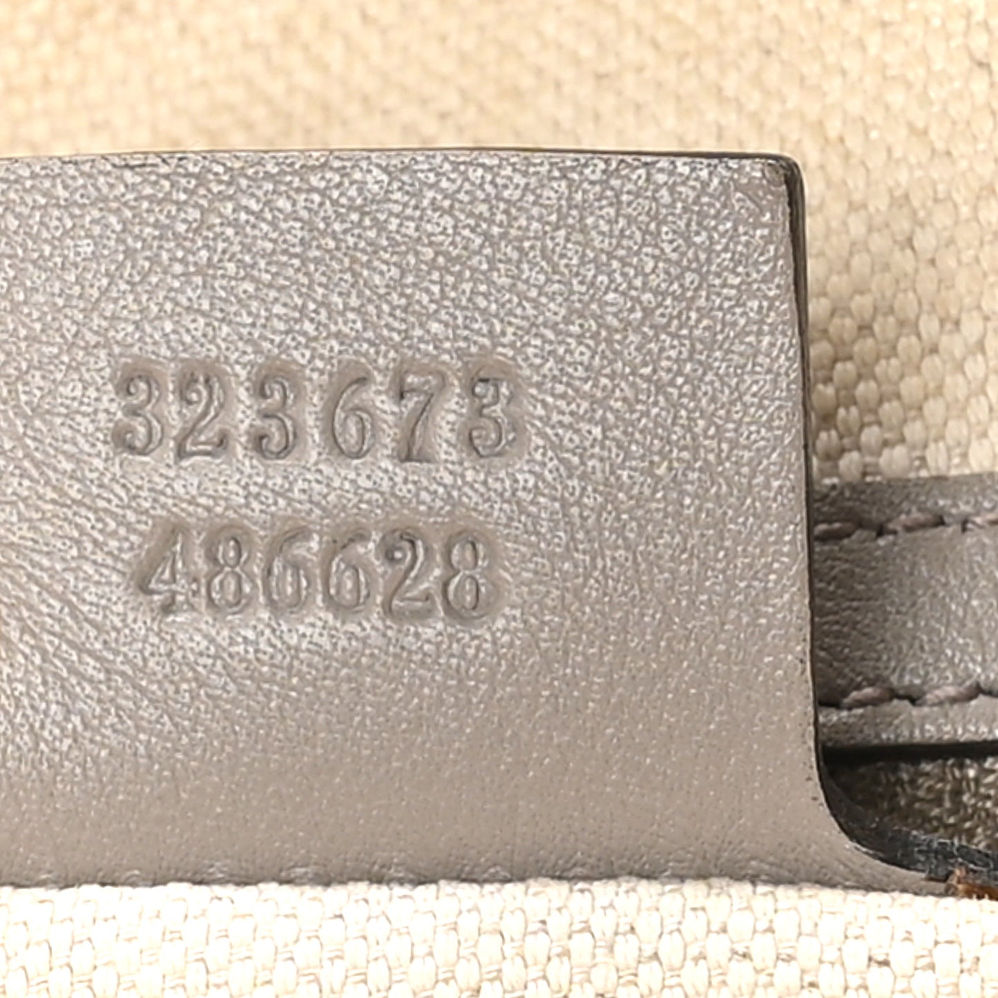 Guccissima Medium Bree Shoulder Bag Storm Grey