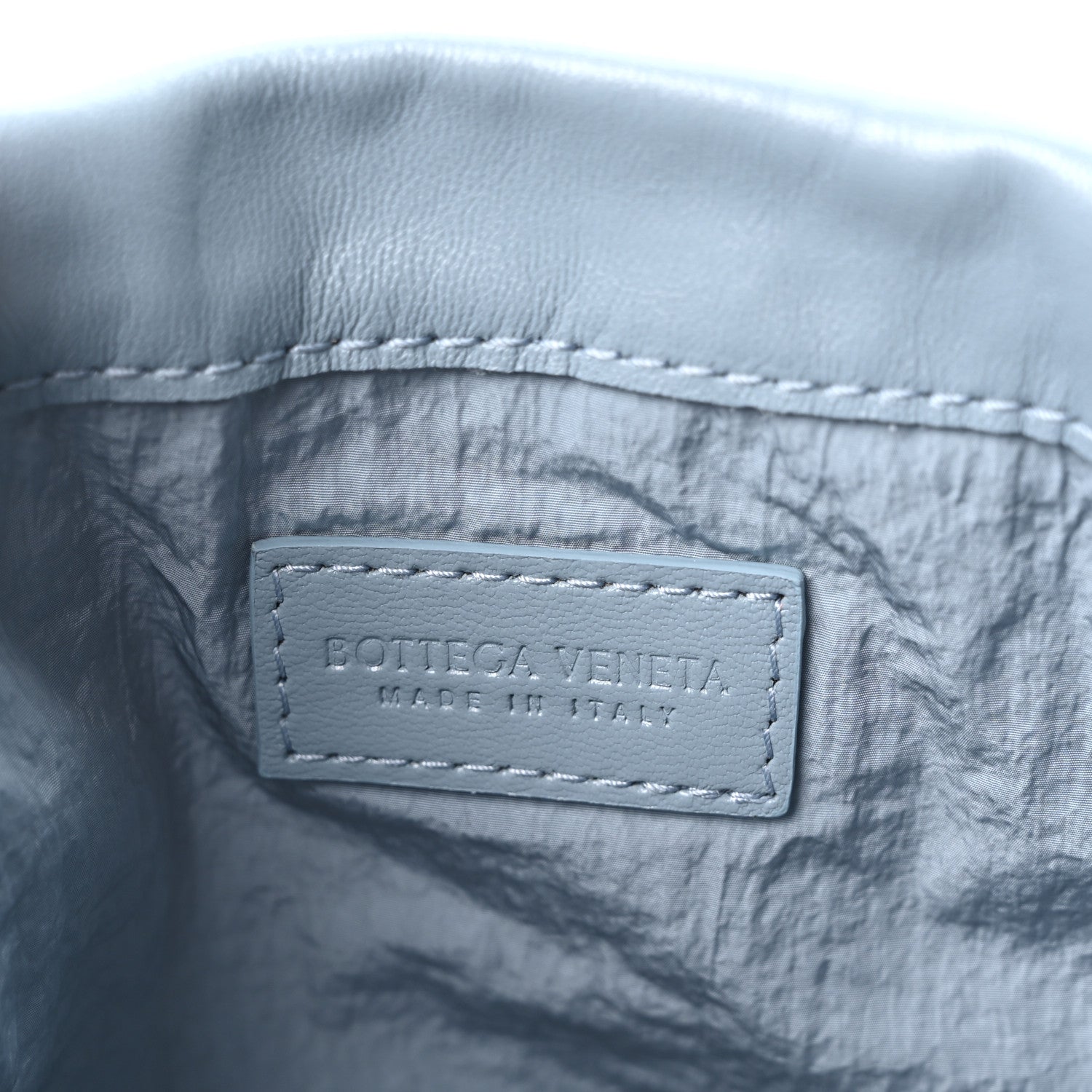 Bottega Veneta Nappa Intrecciato Small Dustbag Mineral 6 of 10