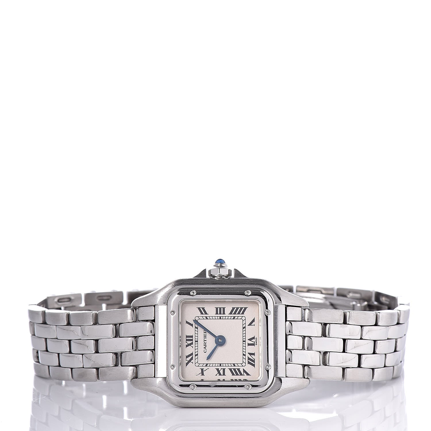 Cartier Stainless Steel 22mm Panthere Quartz Watch 3 of 10