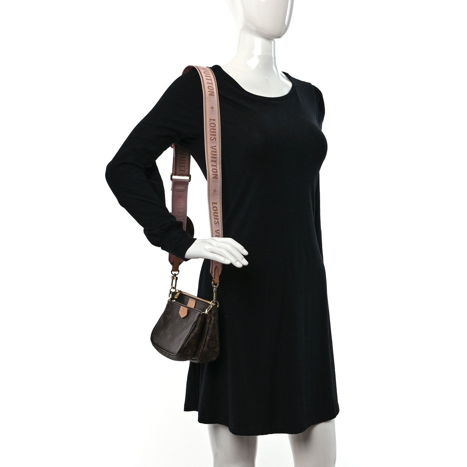 Louis Vuitton Monogram Multi Pochette Accessories Rose Clair 2 of 15