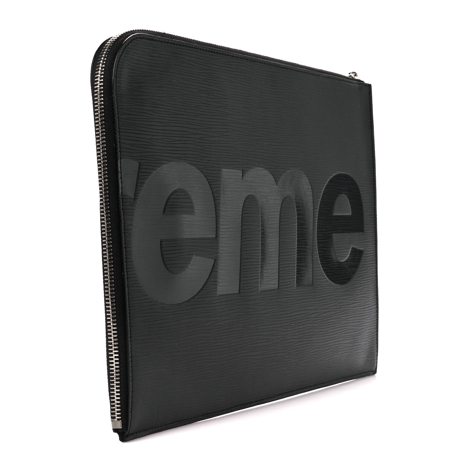 Louis Vuitton X Supreme Epi Pochette Jour GM Black 3 of 11