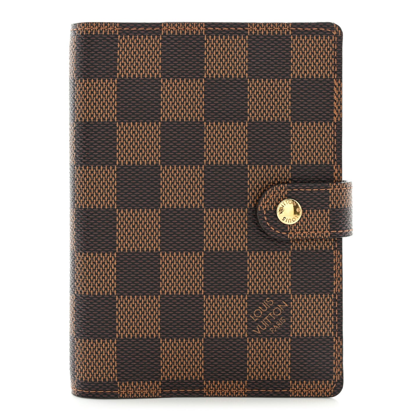 Damier Ebene Small Ring Agenda Cover
