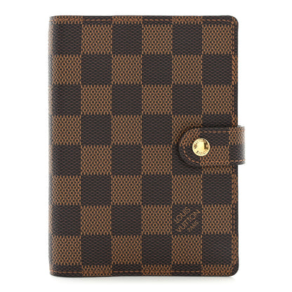 Louis Vuitton Damier Ebene Small Ring Agenda Cover 1 of 9