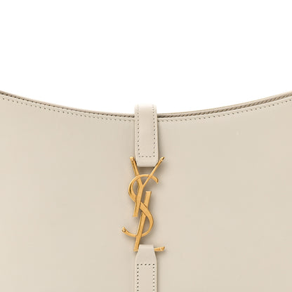 Saint Laurent Smooth Calfskin Le 5 A 7 Hobo Crema Soft 7 of 10