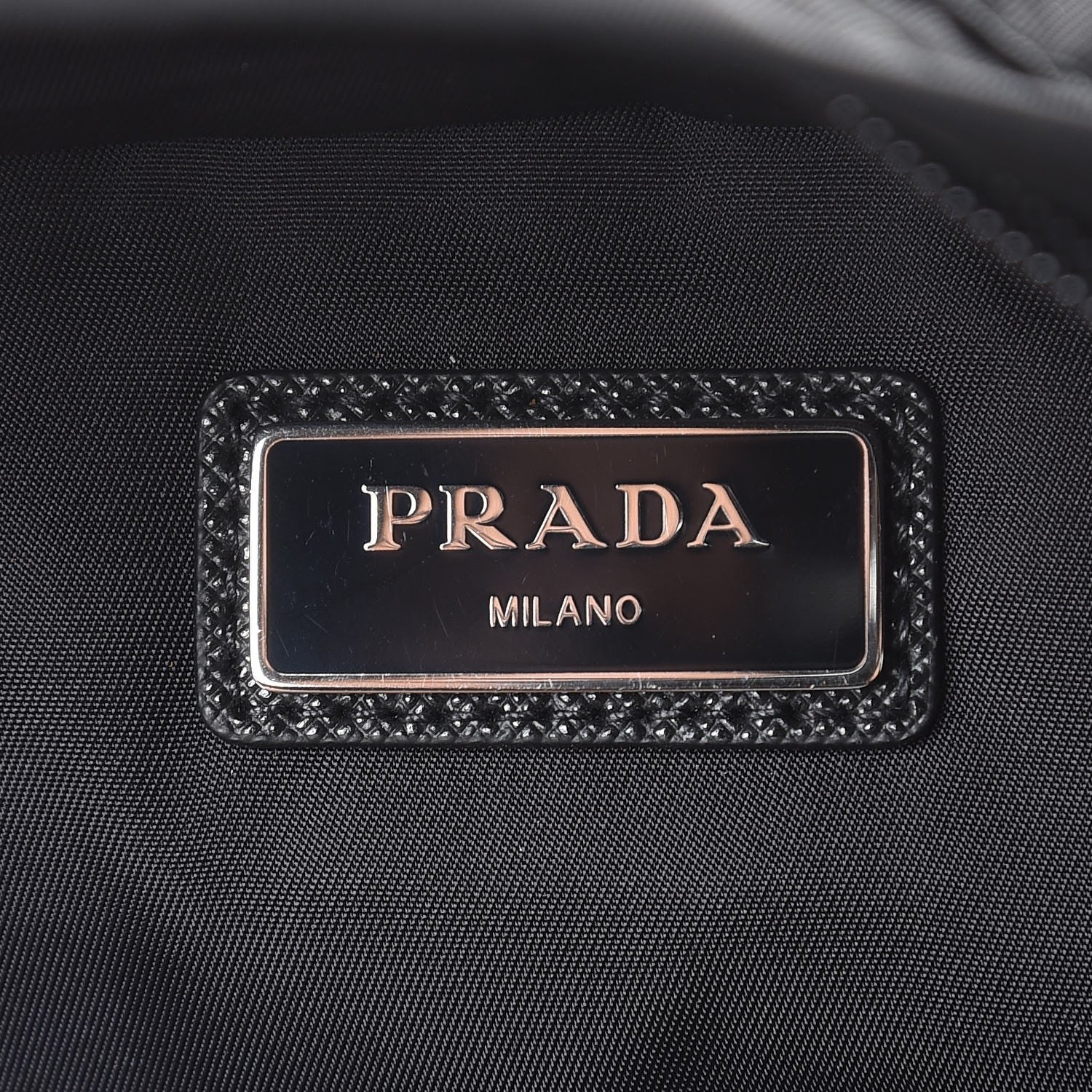 Prada Tessuto Nylon Montagna Belt Bag Black 7 of 8