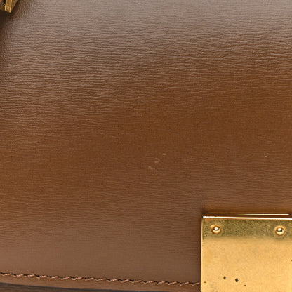 Celine Smooth Calfskin Small Classic Box Flap Bag Camel 12 of 15