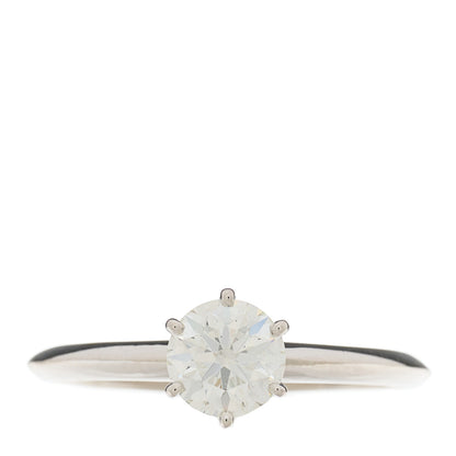 Tiffany Platinum Diamond 1.34ct Solitaire Engagement Ring 66 11.5 2 of 7
