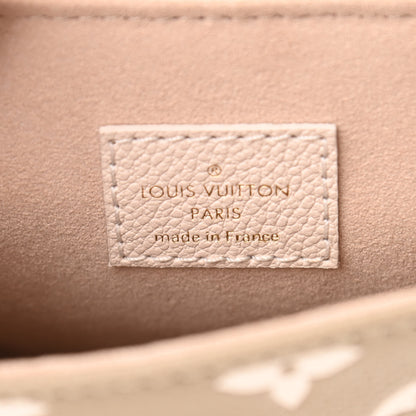 Louis Vuitton Empreinte Monogram Spring In The City Tiny Backpack Kaki Beige Cream 6 of 9