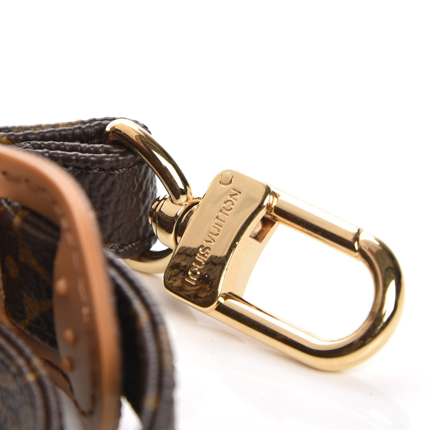 Louis Vuitton Monogram 16mm Adjustable Shoulder Strap 4 of 4