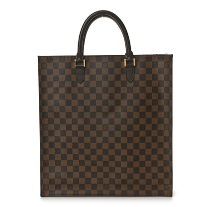 Louis Vuitton Damier Ebene Sac Plat 1 of 9