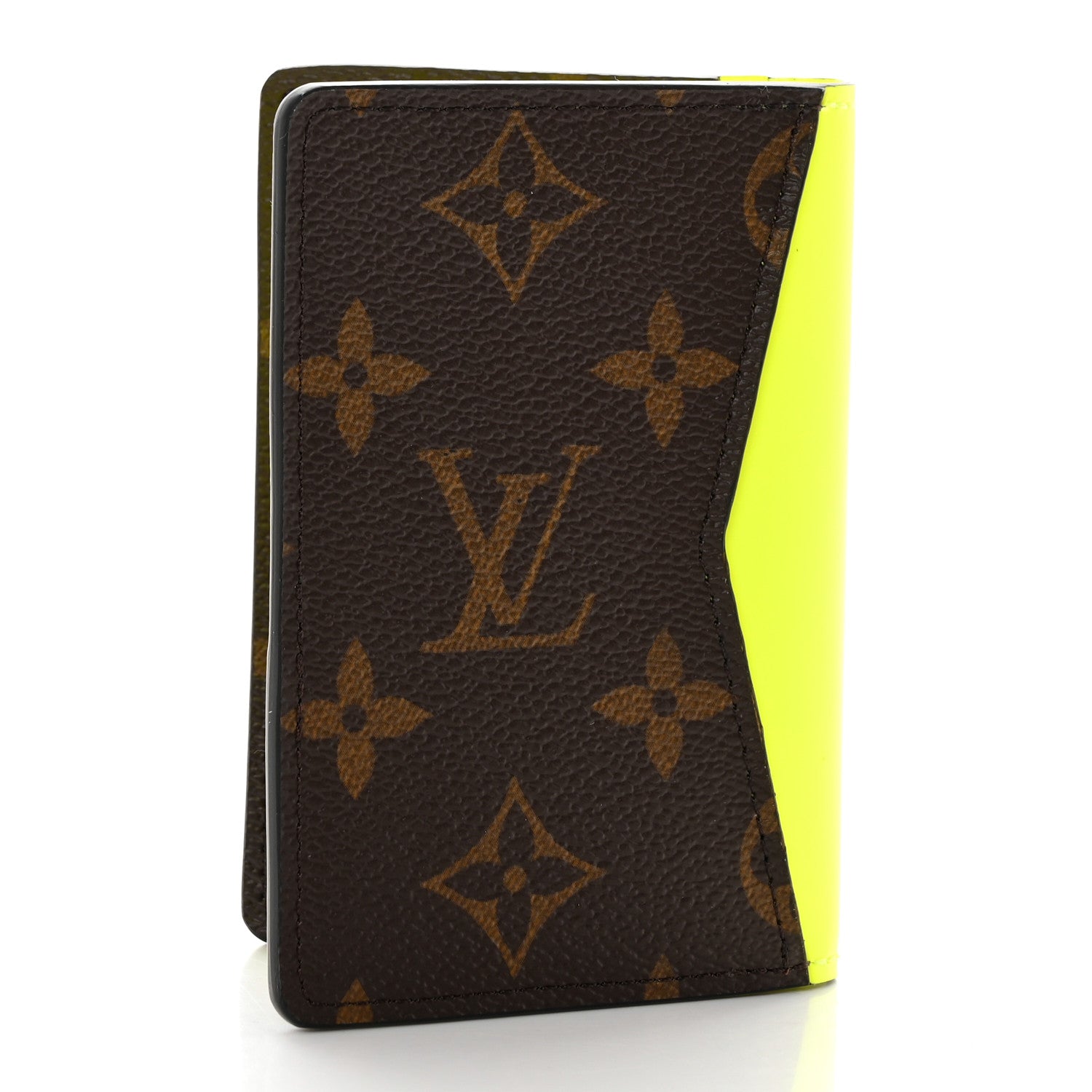 Louis Vuitton Monogram Pocket Organizer NM Yellow 3 of 7