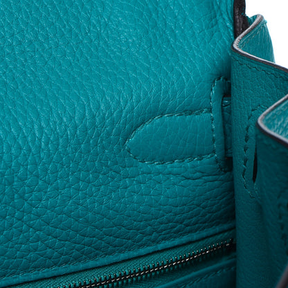 Hermes Taurillon Clemence Kelly Retourne 28 Bleu Paon 21 of 27