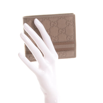 Gucci Mens Guccissima Web Bi-Fold Wallet 2 of 8