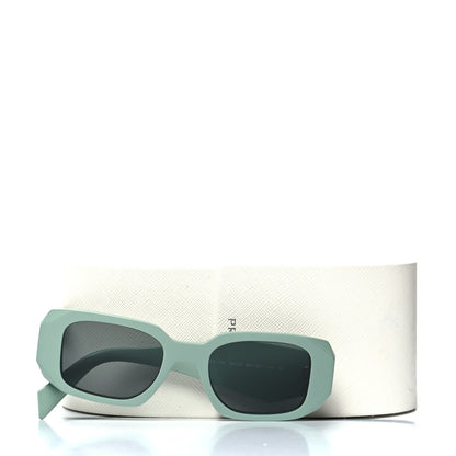 Prada Acetate Symbole Sunglasses SPR 17W Grey Blue 7 of 7