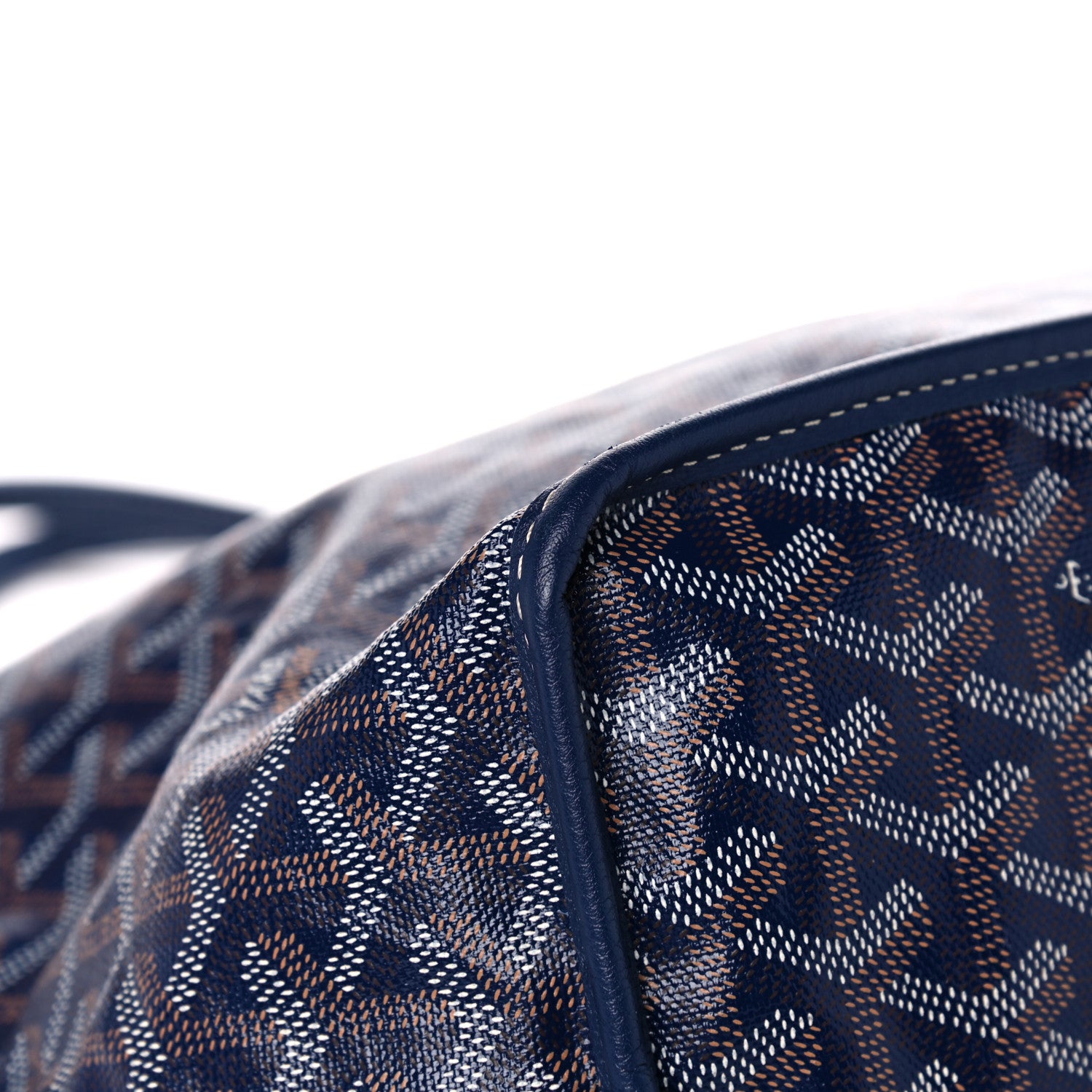 Goyard Goyardine Reversible Anjou PM Navy 8 of 15