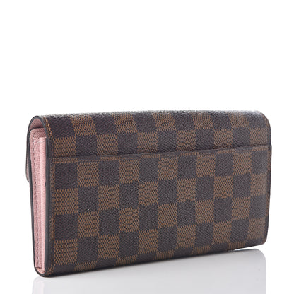 Louis Vuitton Damier Ebene Sarah Wallet NM 2 of 5