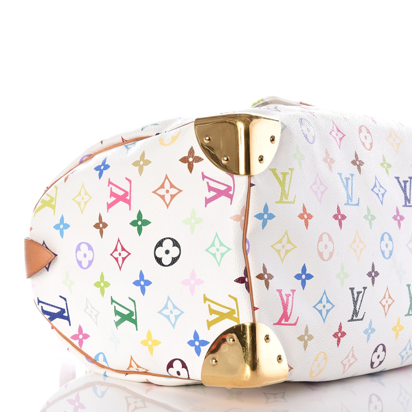 Monogram Multicolor Speedy 30 White
