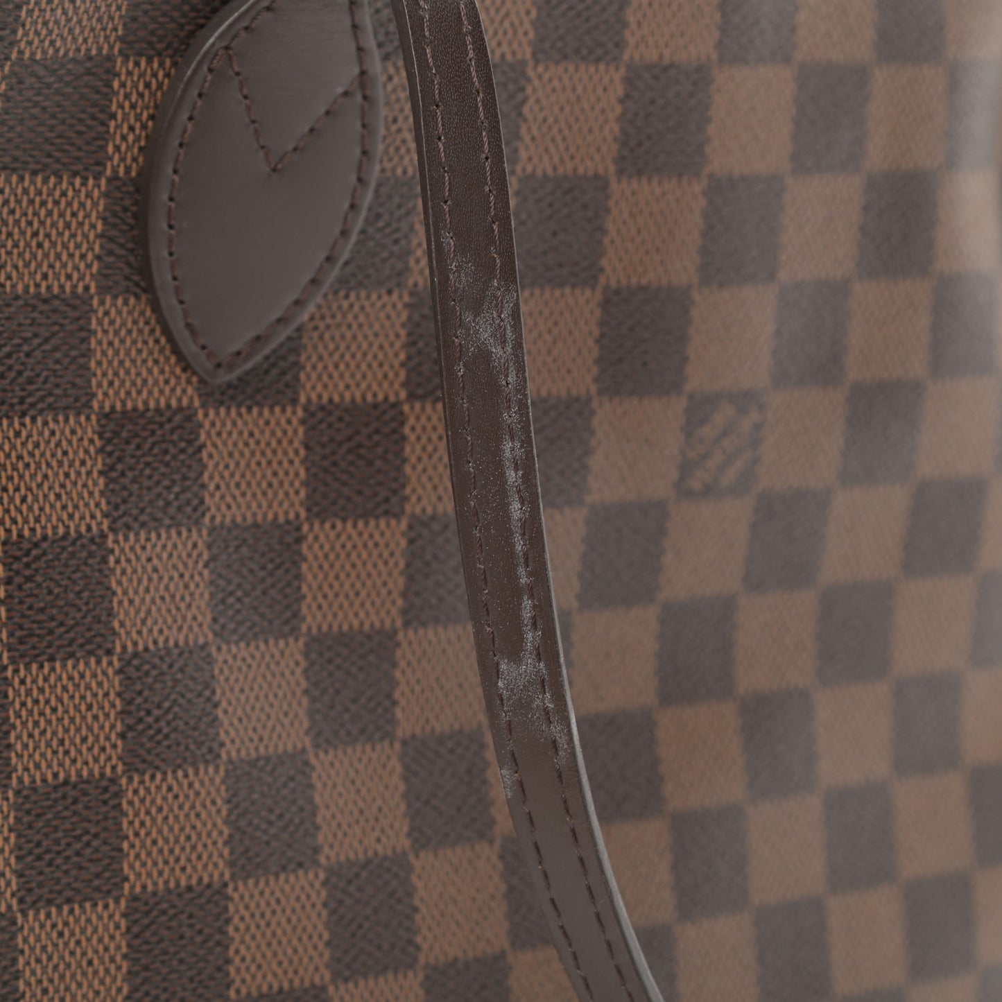 Damier Ebene Neo Neverfull MM Rose Ballerine
