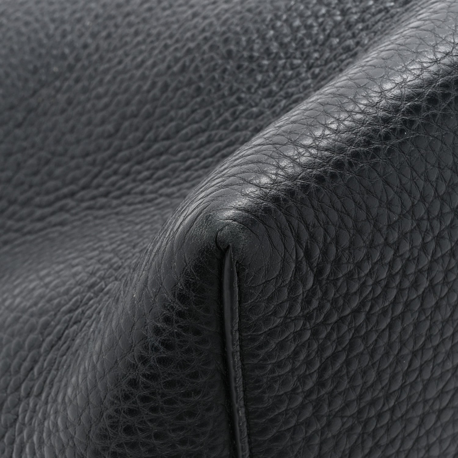 The Row Grained Calfskin Medium N/S Park Tote Black 13 of 14
