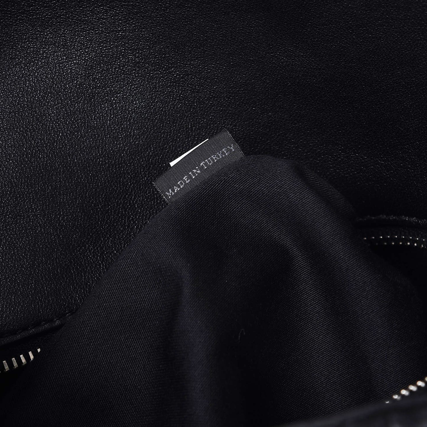 Nappa Matelasse Crystal Flap Clutch Black