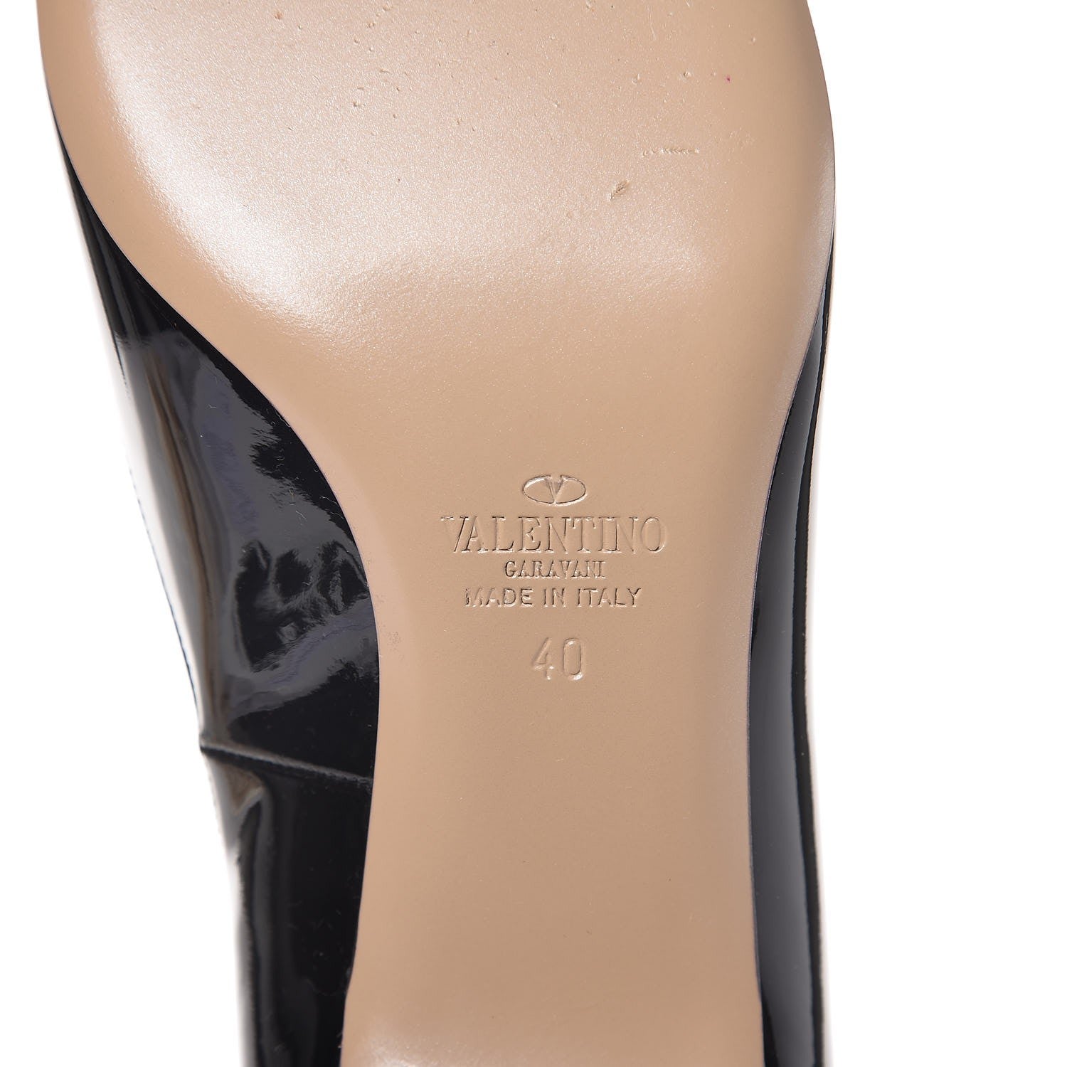 Valentino Garavani Patent Tan-Go Mary Jane 60mm Pumps 40 Black 8 of 8