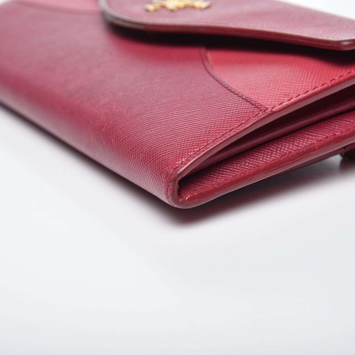 Saffiano Continental Wallet Ibisco Peonia
